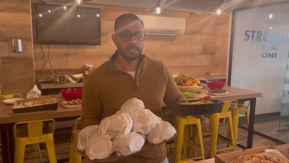 2nd Youssef Hossam - Dish: Burger Chinese pasta